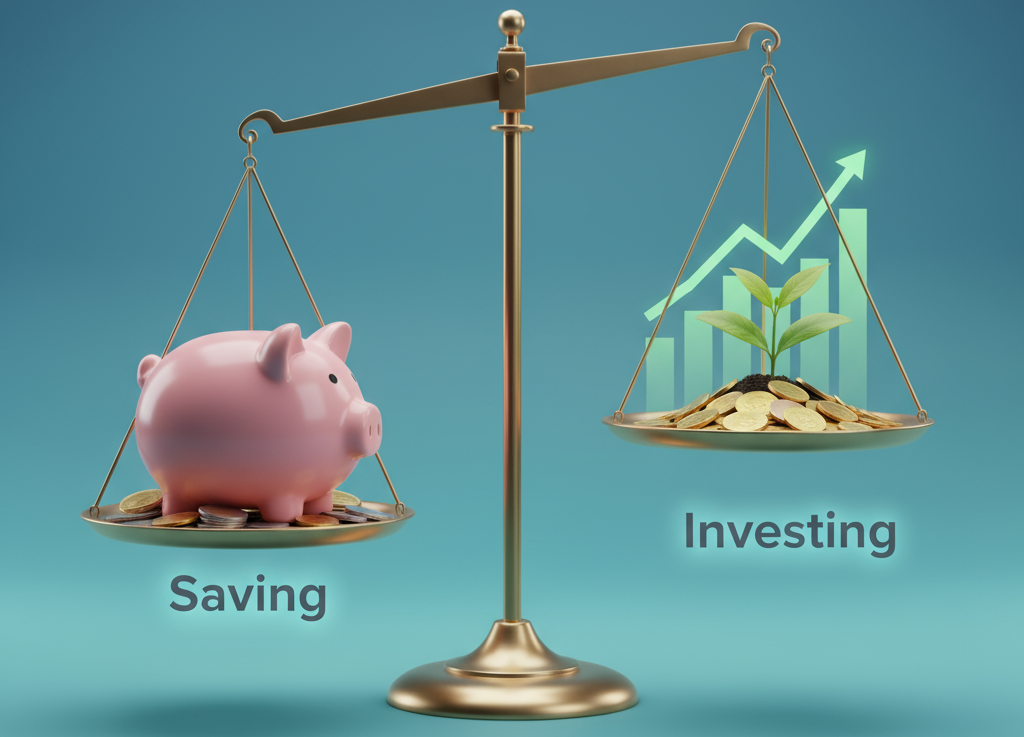 Saving vs Investing Guide
